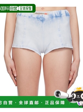 DIESEL 女士内裤 A132200SHAN817 SS2024 蓝色 Usfp-Gricha徽标睡