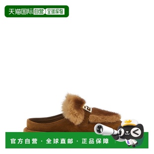 女士休闲鞋 圆头穆勒鞋 8R8777AYA0F1TP4 棕色 AW2025 FENDI