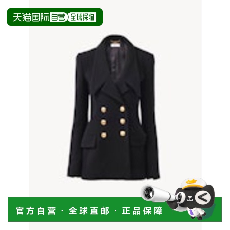 1h可退 CHLOÉ 女士夹克 CH25AVE22935001 AW2025 黑色 Chloe Blaz