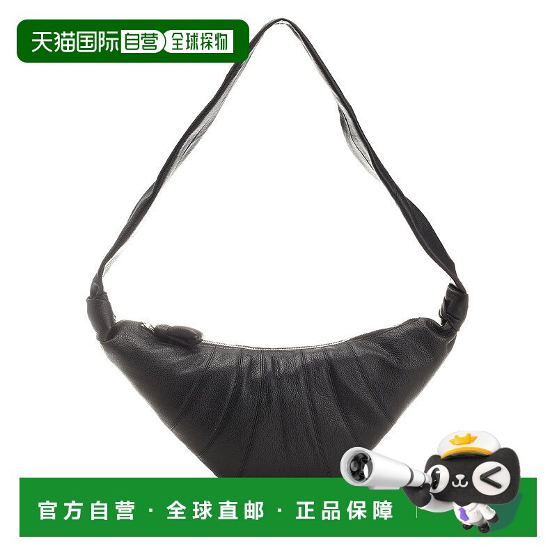 LEMAIRE 男士单肩包 BG0001LL0018BK999 AW2025 黑色