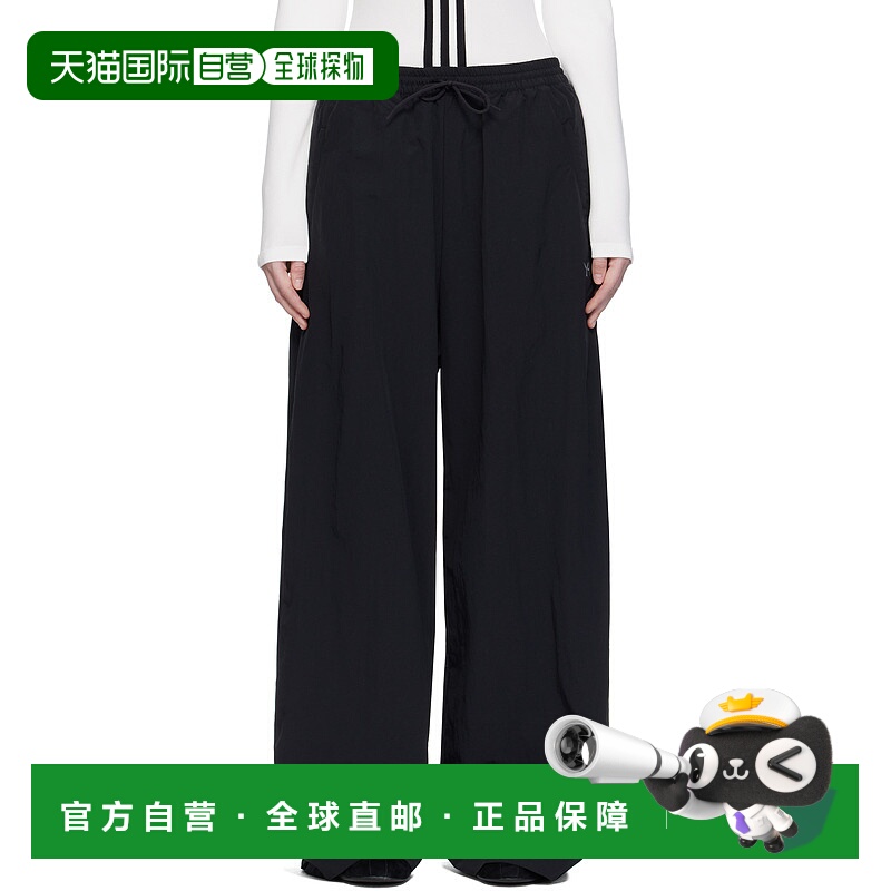 1h可退 潮奢 Y-3 女士 黑色运动裤 KC8369 black黑色 舒适时尚