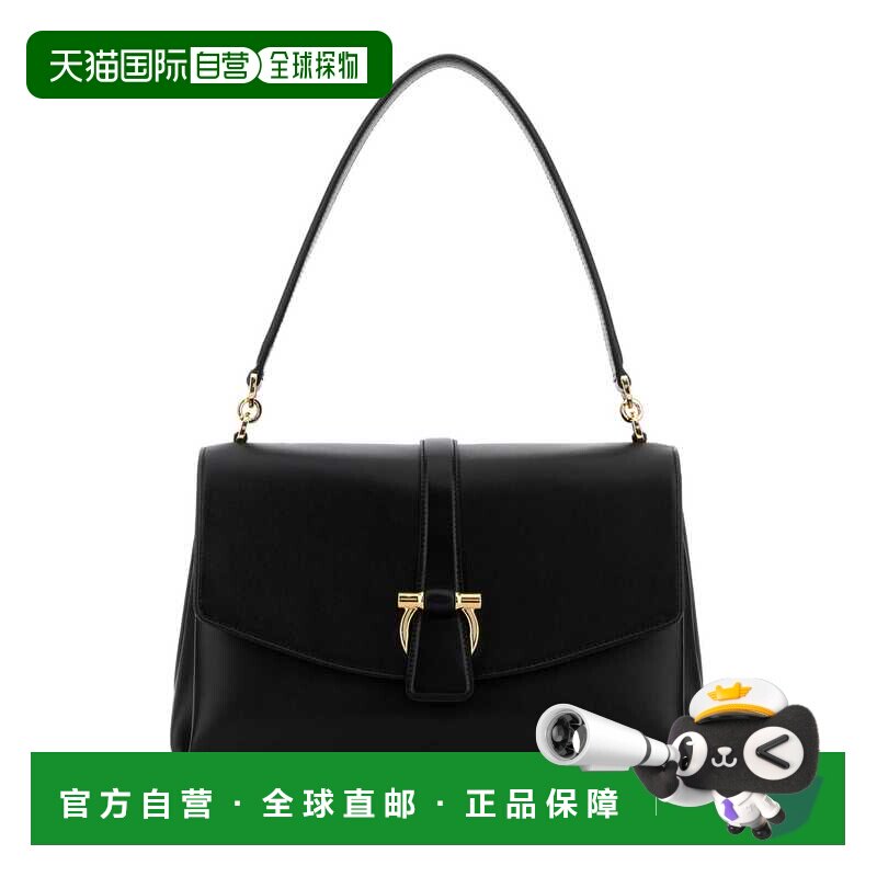 Salvatore Ferragamo 菲拉格慕 女士 黑色皮革肩包 21A471791203N