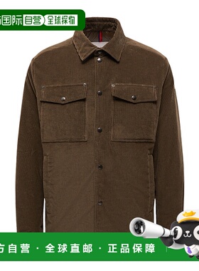 MONCLER 男士外套 K20911G00023549UU273 CO 绿色 Ambroisie 灯芯