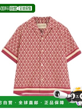 VALENTINO 男士衬衫 VAA111B20CLT CO 粉红色短袖男装