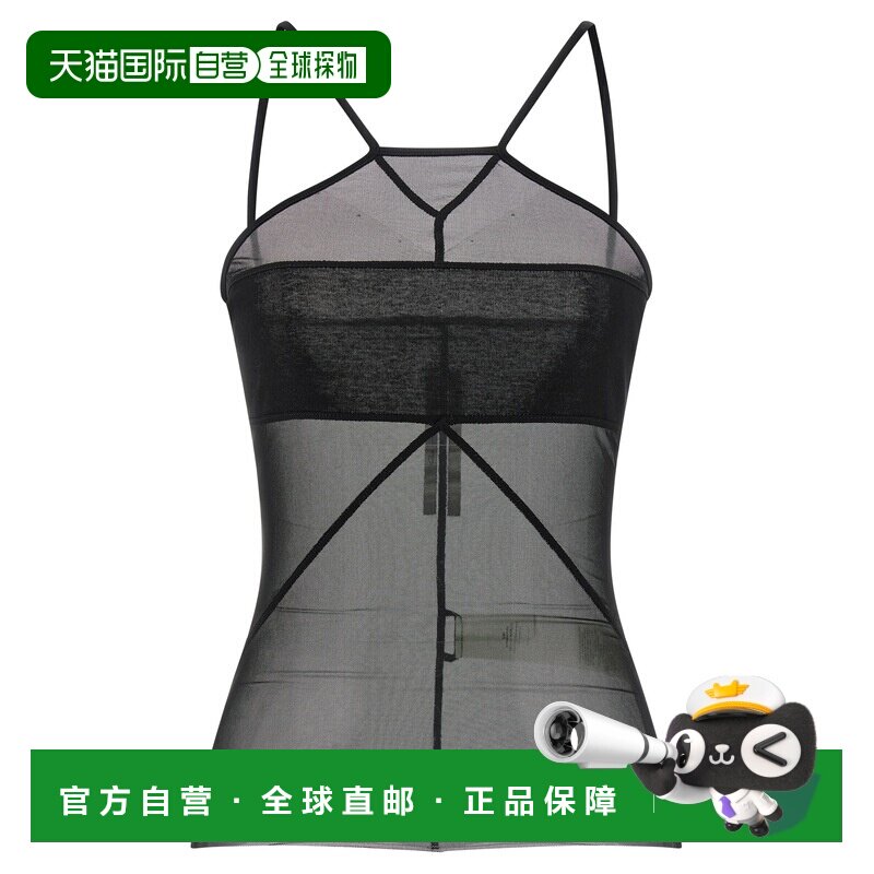 RICK OWENS 女士文胸 SS2026吊带性感 RO01F6156TUSRJA09背心 - 实物图