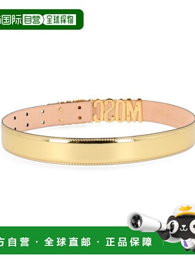 1h可退 MOSCHINO 女士腰带 MC6012PP0NOG1901 AW2025 金色