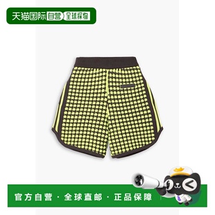 1h可退 潮奢 Adidas 女士 + Wales Bonner 条纹再生钩花短裤 IY20