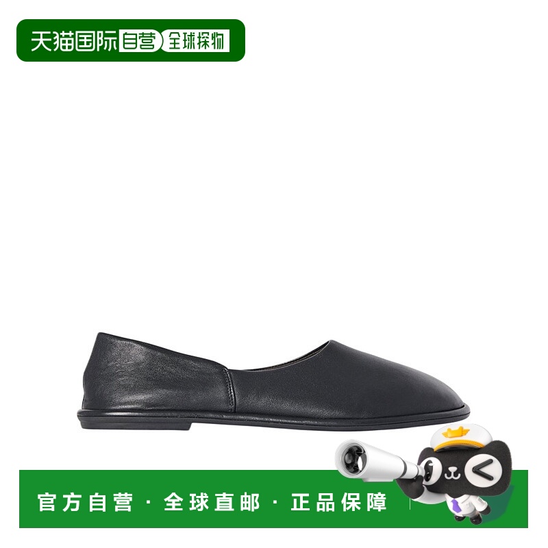 1h可退 THE ROW 女士芭蕾乐福鞋 F1236N60BLK SS2024 黑色 Canal