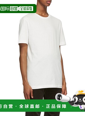 THE ROW 男士T恤 120K291WHITE AW2025 白色 徽标T 恤