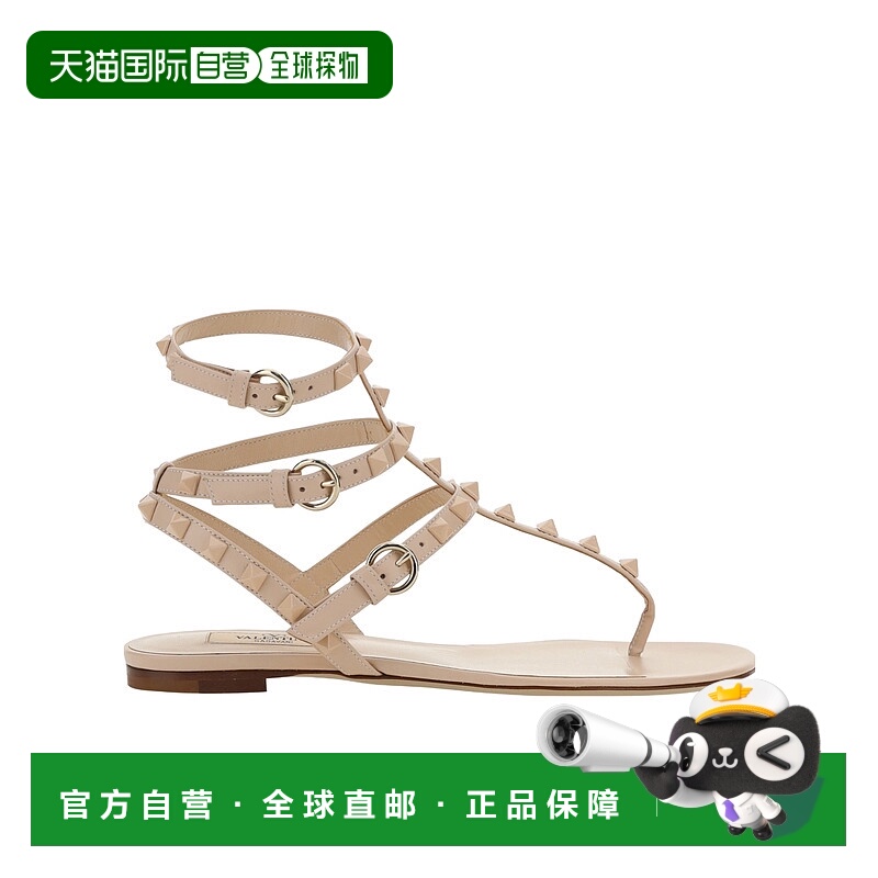 1h可退 VALENTINO 女士凉鞋 WS0812VB8K4S SS2024 花色 铆钉露趾