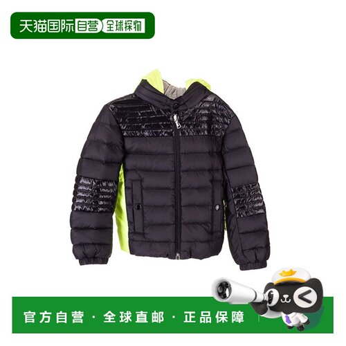 1h可退 MONCLER 男童大衣 1A5042053334999 SS2020 黑色 MONCLER