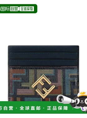 FENDI 女士钱包 8M0445AW6Q1 SS2026 蓝色 Fendi Ff Diamonds Mul