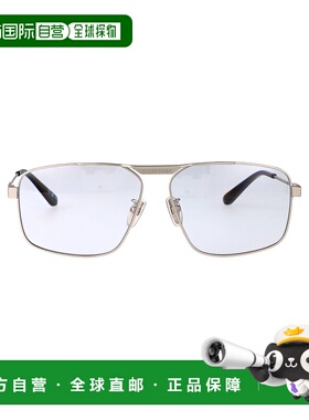 BALENCIAGA 男士眼镜 BB0418SK004 SS2025 白色 BALENCIAGA Sungl