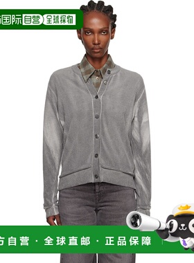 1h可退 潮奢 Our Legacy 女士 灰色 Dual 开衫 W4253DG针织