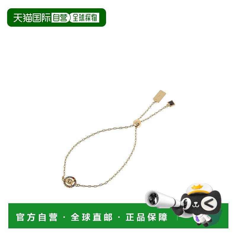 1h可退 Coach蔻驰 女士项链 C9352GOLD AW2024 色水晶手链