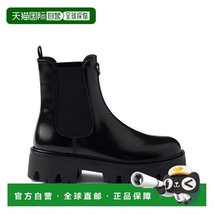 AW2025 1T186OF0500550002 黑色 Prada PRADA Brushed 女士靴子