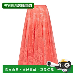 女士半身裙 Dioriviera 441J75A8986X2590 粉红色 喇 AW2024 DIOR