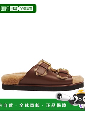 CHLOÉ 女士凉鞋 C24W06SOJ25E AW2024 棕色 露跟拖鞋