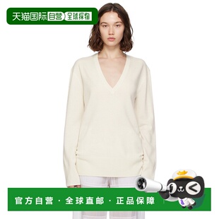 252 TOTÊME 毛衣 Knit Neck Cashmere 灰白色 女士 潮奢 1h可退