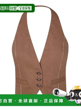 PINKO 女士西服 104932A2EEL31 SS2025棕色西装