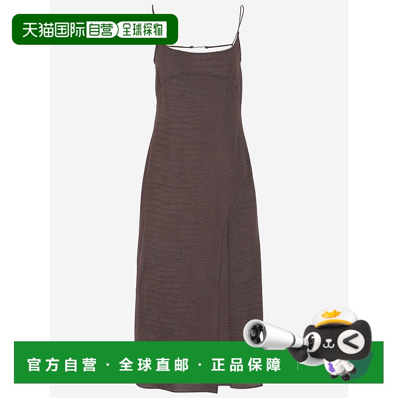 1h可退 JACQUEMUS 女士连衣裙 251DR10017138CP SS2025 棕色