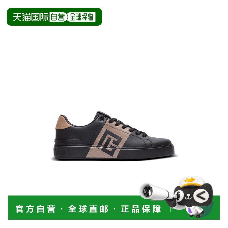 1h可退 BALMAIN 男士休闲鞋 FM0VI288LOBPENP AW2025 黑色 Balmai