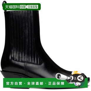 Muaddi 女士 黑色 1h可退 切尔西靴 Amina Chiara CHIARACHE 潮奢