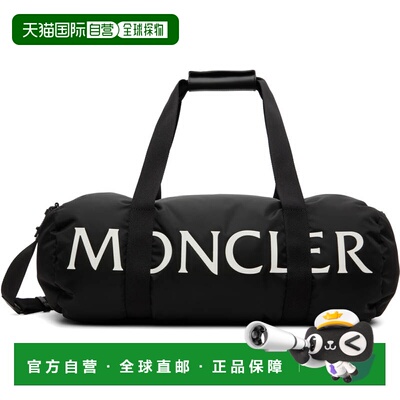 Moncler 盟可睐 男士 黑色 Duddle Gym Weekender 行李包 K209A5G