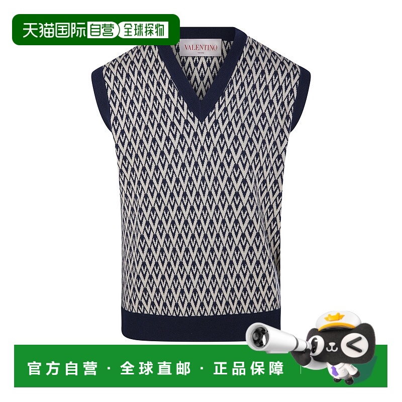 1h可退 VALENTINO 男士背心 6V3KC33JAR0QTD SS2025 花色 VEST