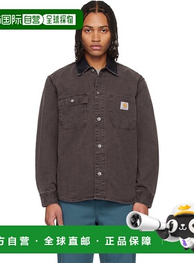 1h可退 潮奢 CARHARTT WIP 男士 紫色 Mitch 夹克 I036262灯芯绒