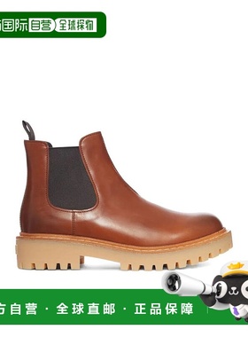 PRADA 男士靴子 2TE211FG0000700046 AW2025 棕色 Prada Leather