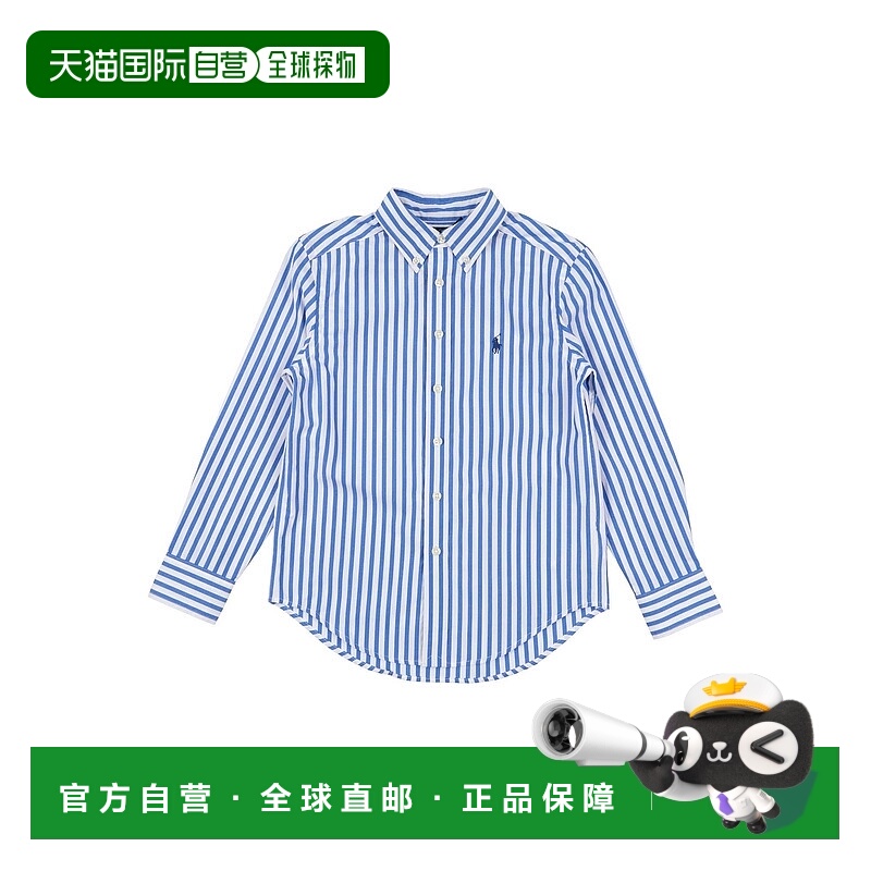 1h可退 潮奢 Polo Ralph Lauren Polo 拉夫 劳伦 男童 花纹衬衫童