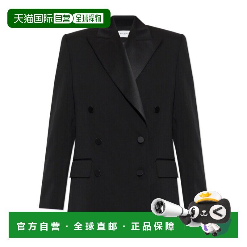 BALMAIN 女士西服 JA00000000440PA AW2026 黑色 长袖西装外套图片
