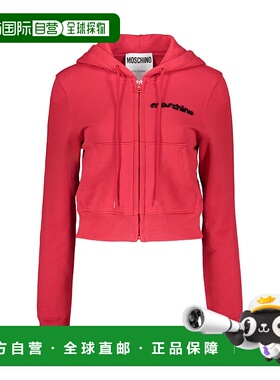 1h可退 MOSCHINO 女士针织毛衣 T171055271115 AW2020 红色 长袖