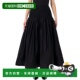 棉质中长半身裙 1h可退 RS26212MSKBBLA Portrait 女士 潮奢 Self