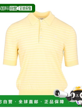 CELINE 男士T恤 RX0B0367YGBY1 AW2025 花色 Polo shirt with sho