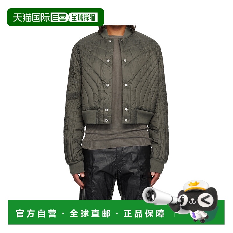 RICK OWENS 男士外套 RU02E1727NPT125 AW2025 灰色