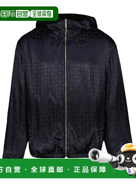 GIVENCHY 男士夹克 BM014Y4YKS001 AW2024 黑色 长袖休闲夹克外套