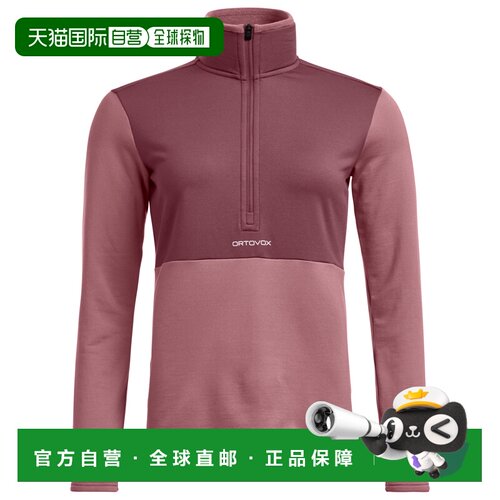 ORTOVOX 女士抓绒衣 1057805DUSKROSE CO 粉红色 支付后1h可退