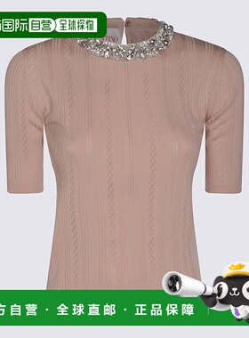 VALENTINO 女士针织衫 6B3KC63J96EN17 SS2025 粉红色