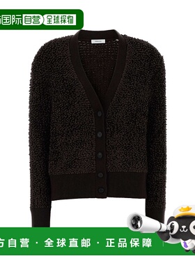 SALVATORE FERRAGAMO 女士针织衫 13H752788431DARKEXPRESSO开衫