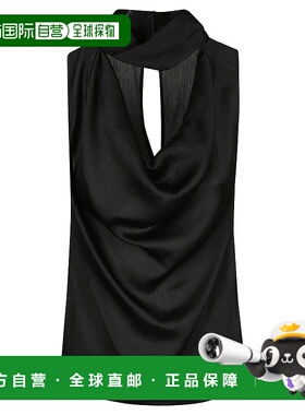 PINKO 女士T恤 103943A22V AW2025 黑色 Pinko Tops上衣女装