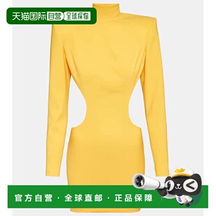 Ford 汤姆 福特 1h可退 crêpe Tom 女士 剪口迷你连衣裙 潮奢