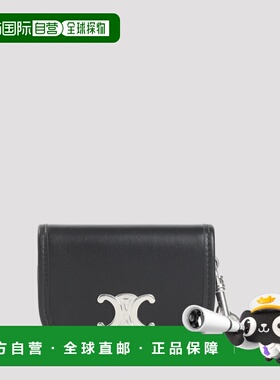 CELINE 男士钱包 10P403DQ138DI CO 黑色 Charm Keychain Nano To