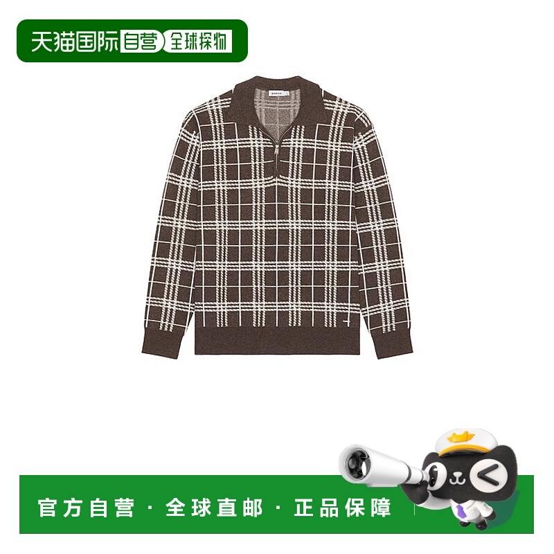 1h可退 潮奢 Simkhai 男士 Klaus 拉链Polo毛衣 5252077MEN羊绒