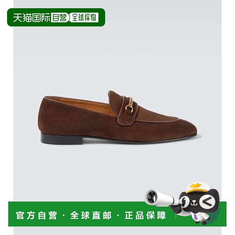 1h可退 潮奢 Tom Ford 汤姆 福特 男士 Liam 链条装饰绒面革乐福