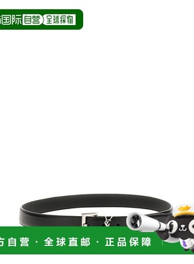 SAINT LAURENT 女士腰带 634437BOO0E1000 CO 黑色皮带