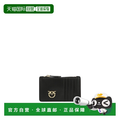 PINKO 女士卡包 100251A0F1Z99QBLACK SS2026 黑色
