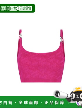 VERSACE 女士T恤 10087891A082401PO30 AW2023 粉红色背心