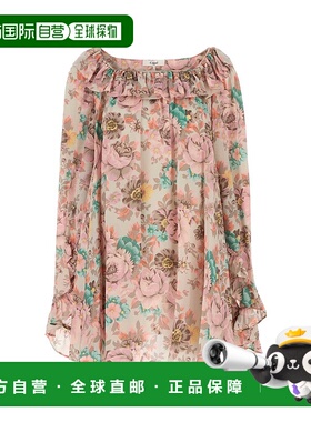 CHLOÉ 女士连衣裙 CH25ARO1206000B AW2025 花色 Printed crepe m